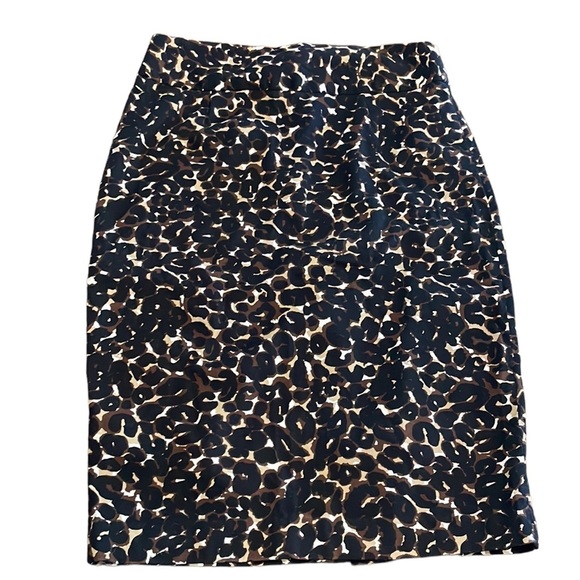 Grace Elements animal print pencil skirt size 4 - Picture 1 of 5